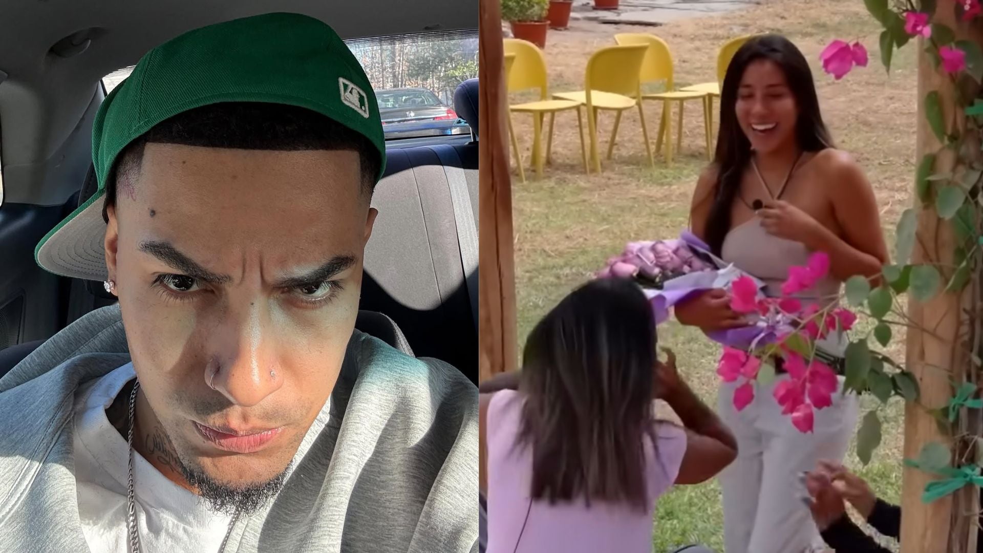 Youna confirma que él envió flores con pedida de matrimonio a Samahara Lobatón en ‘La Granja VIP’: “Sí, fui yo”