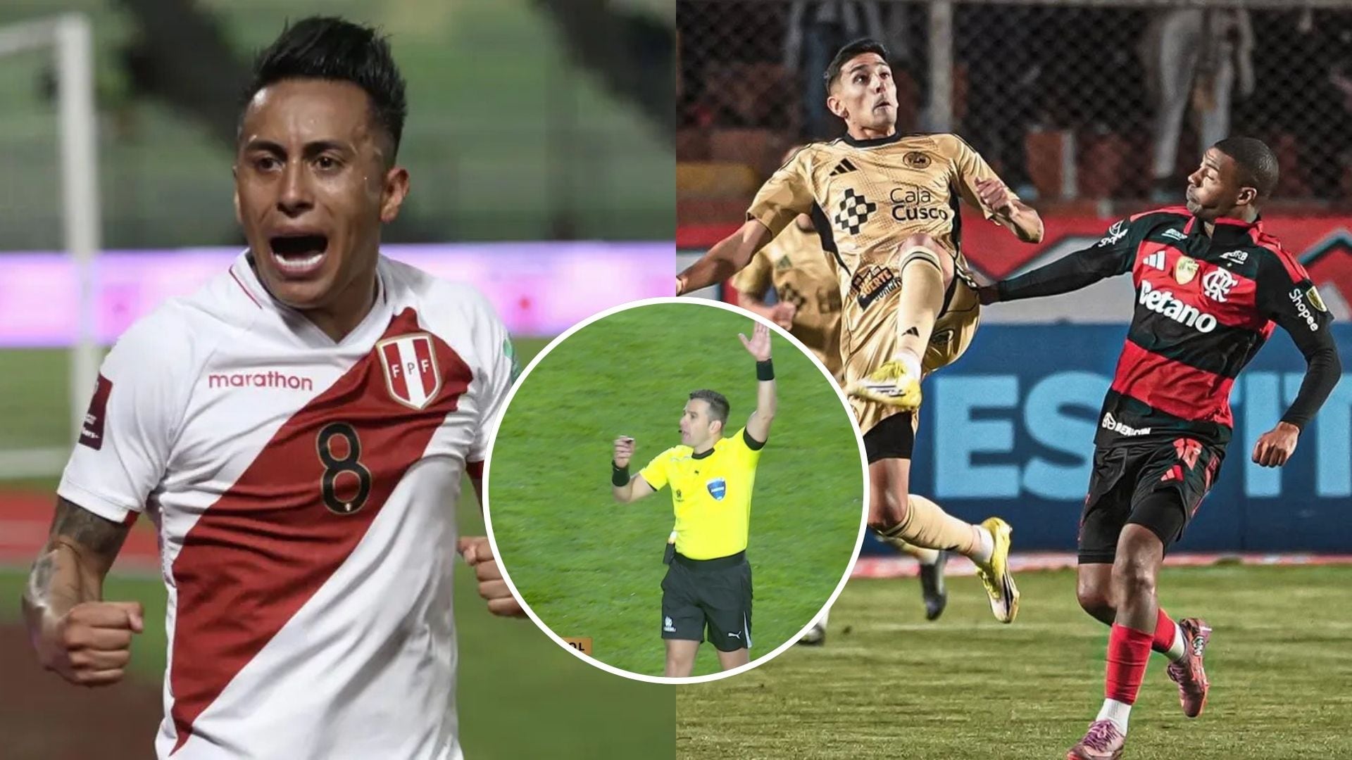 Christian Cueva explotó contra el árbitro del Cusco FC vs Flamengo tras fallos en Copa Libertadores: “Ladrón”