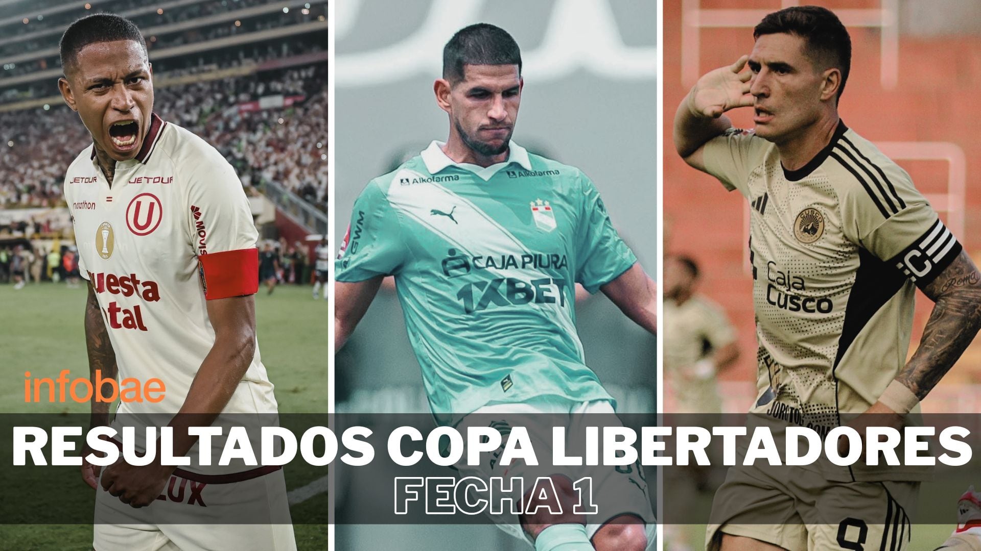 Resultados de la fecha 1 de Copa Libertadores 2026 HOY: así van los partidos de Universitario, Sporting Cristal y Cusco FC