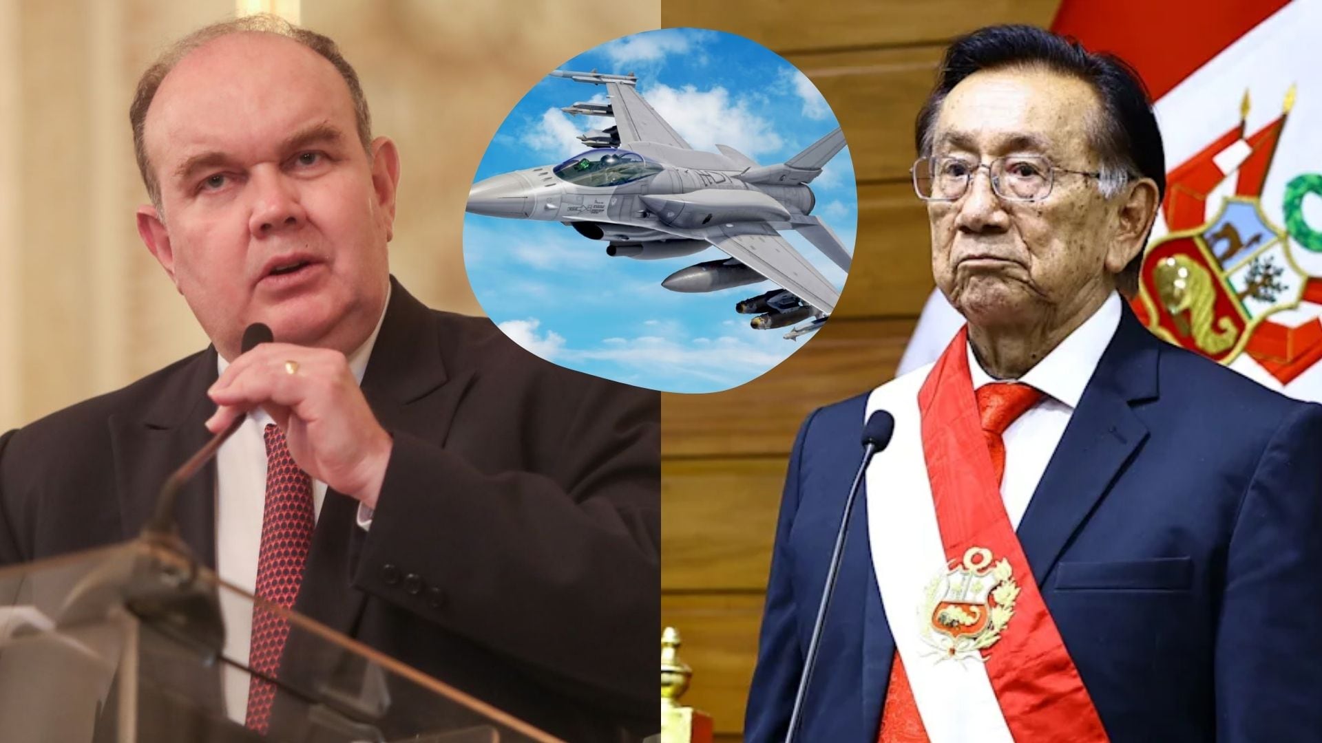 López Aliaga exige al presidente Balcázar comprar los aviones F-16 a EE.UU.: “Incumplir traerá graves consecuencias para Perú”