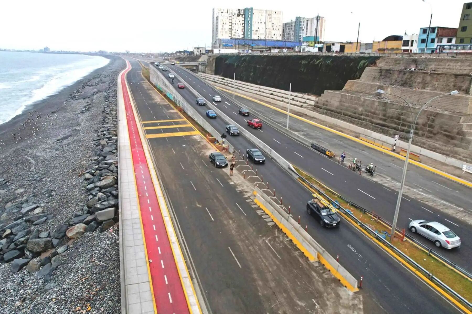Municipalidad del Callao anuncia reapertura parcial de la Vía Expresa Costa Verde