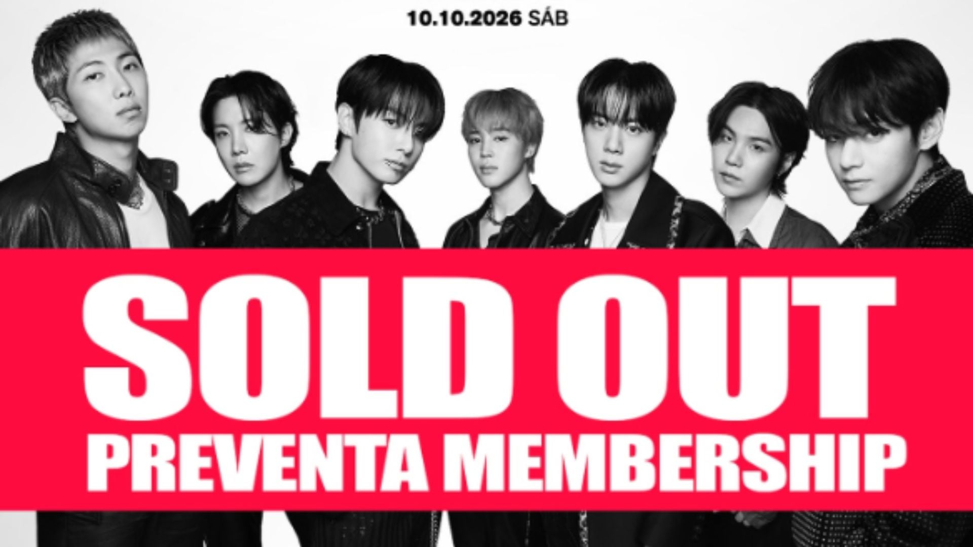 ¡SOLD OUT! Entradas en preventa para BTS en Perú se agotó a dos horas de salir a la venta