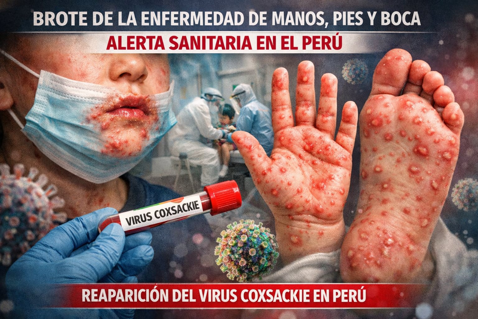 Virus Coxsackie o enfermedad de manos, pies y boca: qué es, cómo se contagia, a quién ataca y cómo prevenirlo