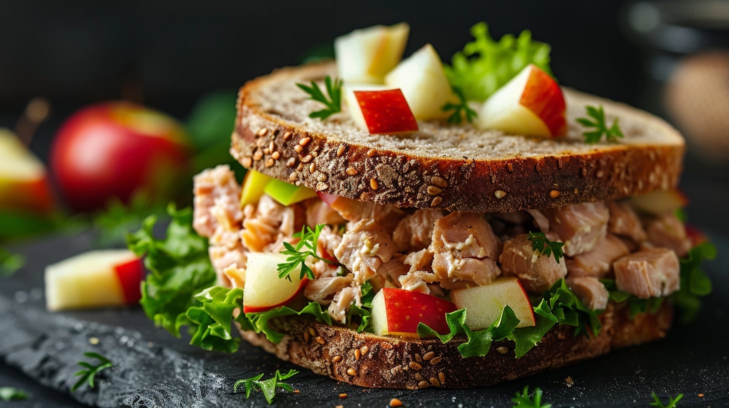 Receta de pan con Atún