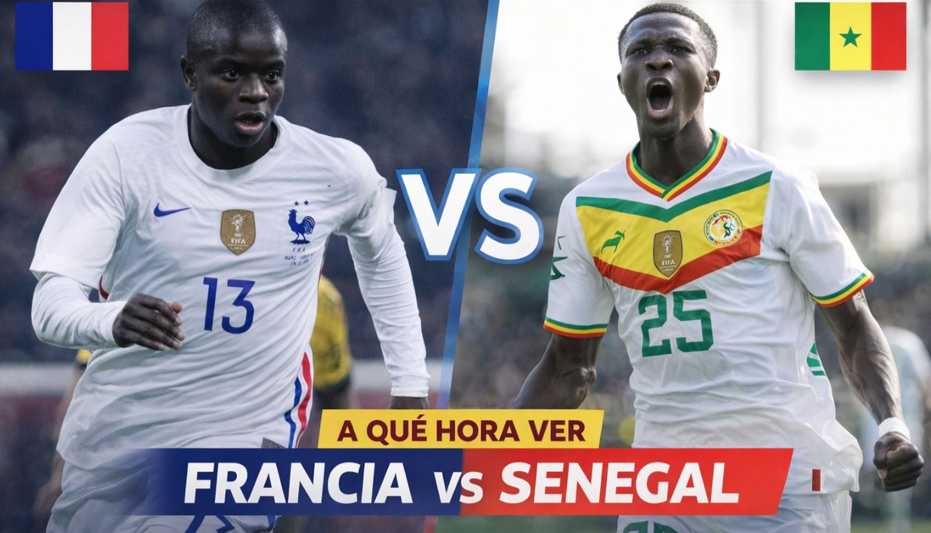 A qué hora ver Francia vs Senegal HOY en Perú: partido por el Grupo I del Mundial 2026