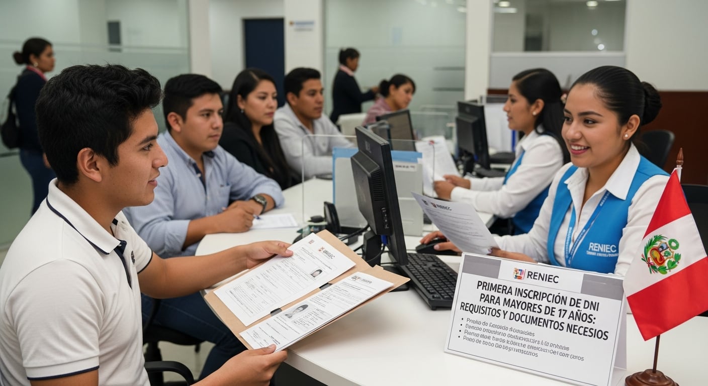 Primera inscripción de DNI para mayores de 17 años: requisitos y documentos necesarios