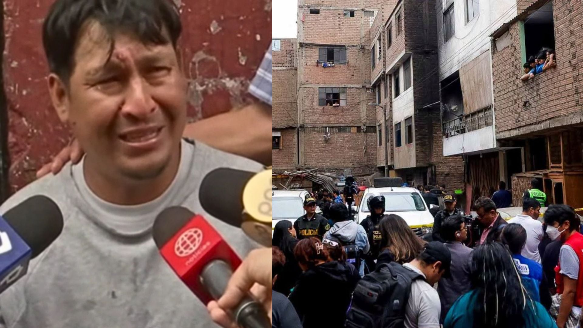 “No pude sacar a mis hijos y mi esposa”: padre pide ayuda para comprar 10 ataúdes tras incendio en La Victoria