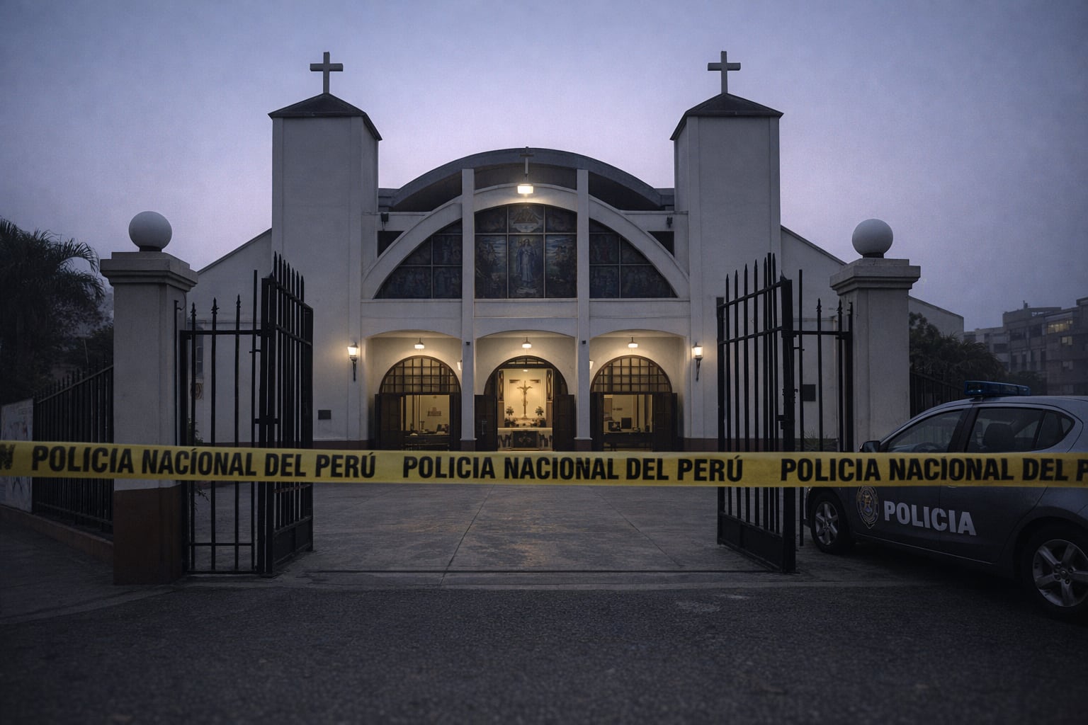 “Ya no respetan ni la casa de Dios”: delincuentes ingresan de madrugada a una parroquia y roban objetos sagrados en Chorrillos