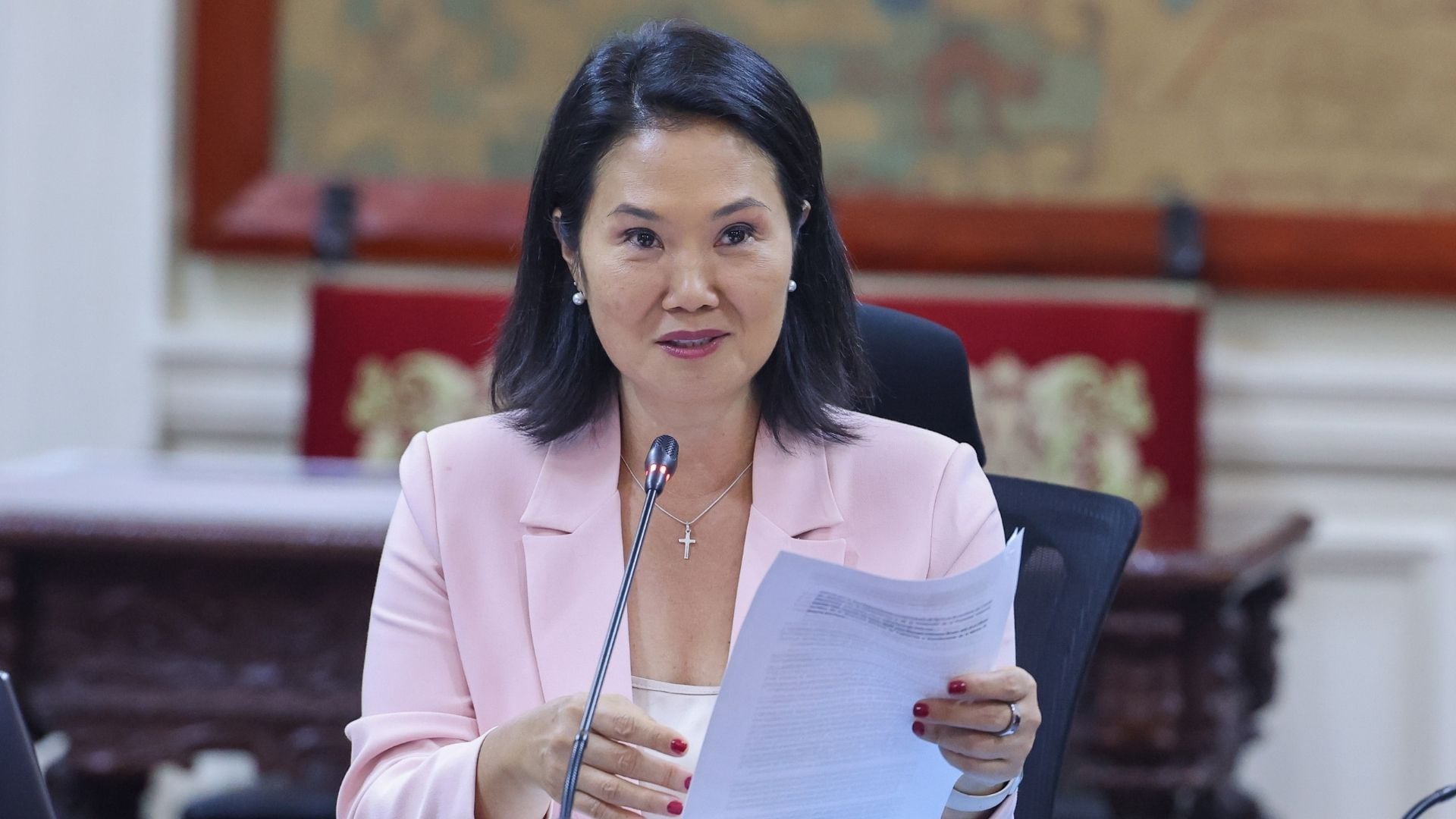 Keiko Fujimori niega cuestión de confianza para forzar aprobación de facultades: “Por ahora no lo veo”