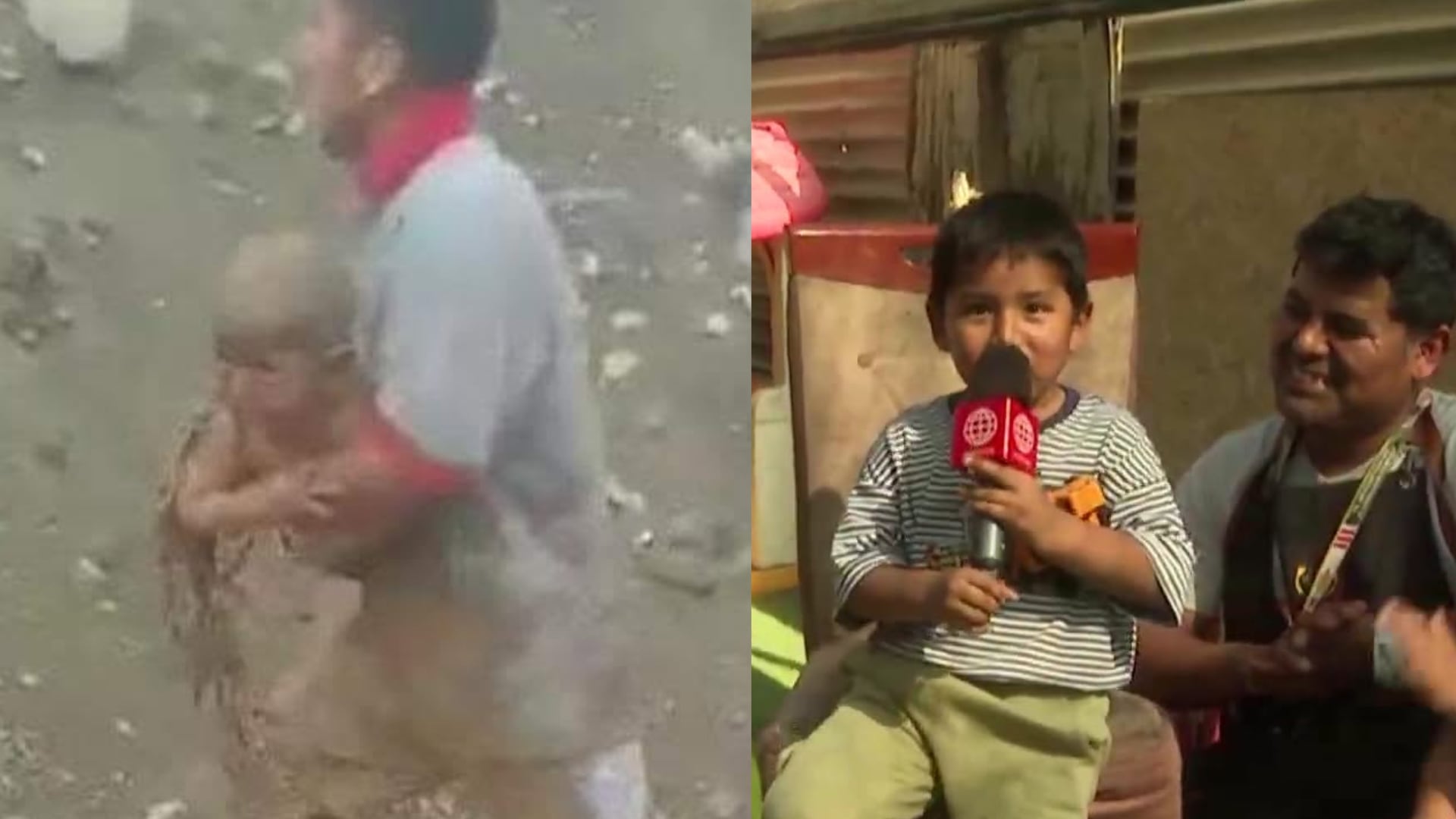 La conmovedora historia de Emir: arrastrado por un huaico y rescatado de milagro en Jicamarca